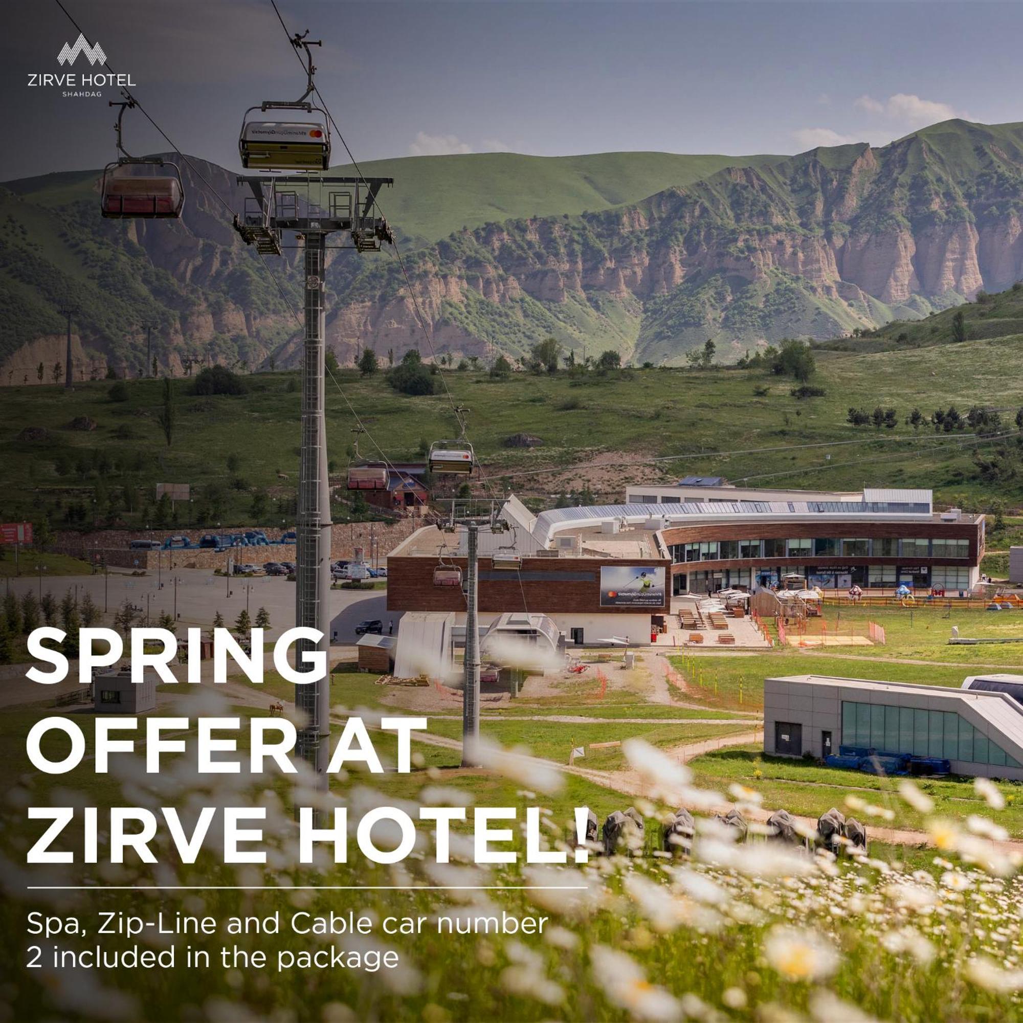 Zirve Hotel Shahdag Exteriör bild